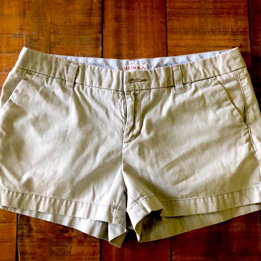 Merona khaki shorts